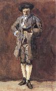 William Stott of Oldham Italian Man Reading oil painting reproduction